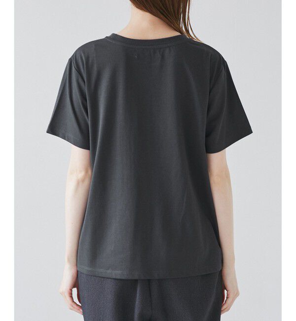 Rope&rsquo;Picnic「【UVカット・接触冷感・汗染み加工】フロッキーロゴTシャツ」|Tシャツ・カットソー|