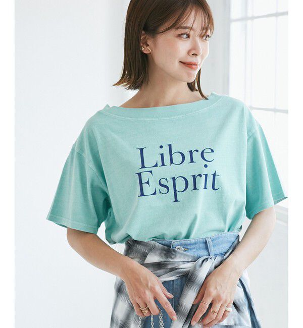 Rope&rsquo;Picnic「オフショルプリントハーフスリーブTシャツ」|Tシャツ・カットソー|