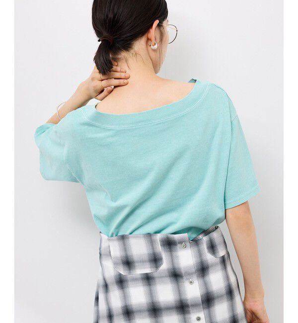 Rope&rsquo;Picnic「オフショルプリントハーフスリーブTシャツ」|Tシャツ・カットソー|