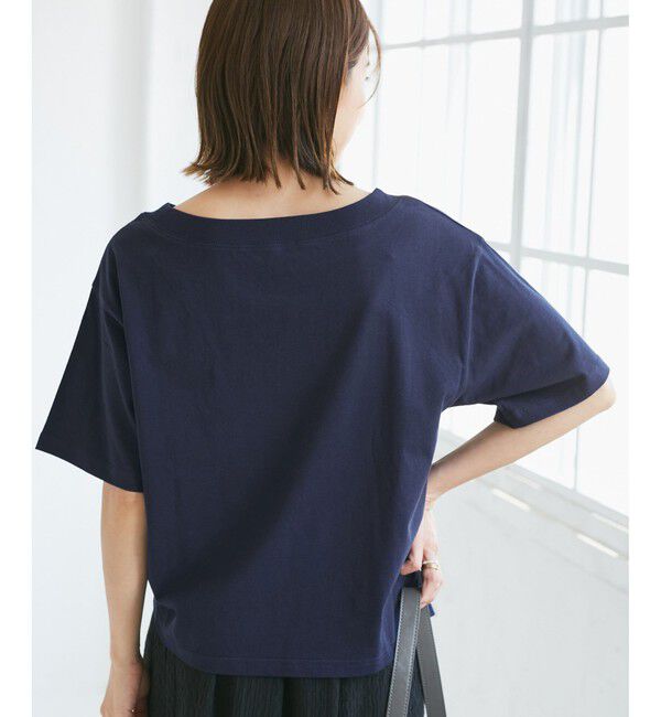 Rope&rsquo;Picnic「オフショルプリントハーフスリーブTシャツ」|Tシャツ・カットソー|