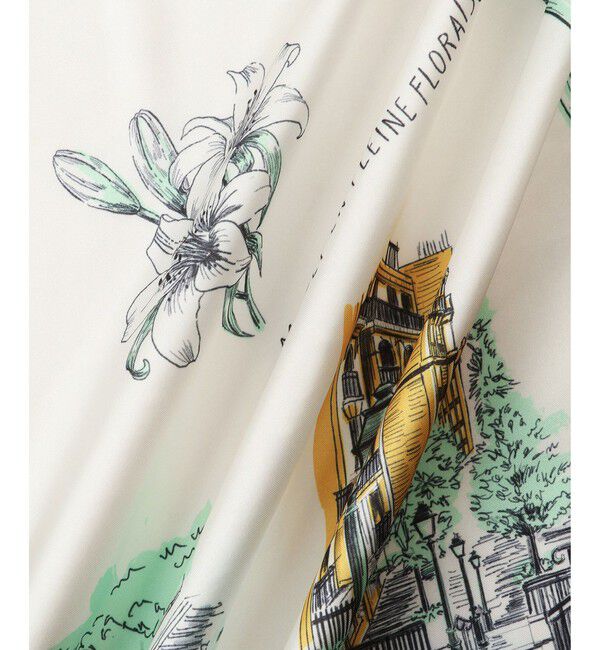 ROPE PICNIC PASSAGE「シティーパターンスカーフ 90cm」|バンダナ・スカーフ|