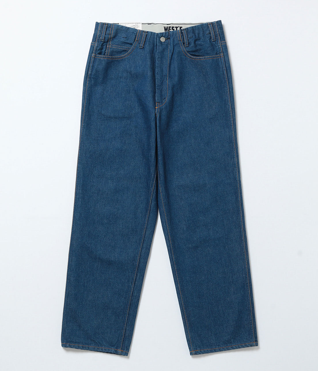 ADAM ET ROPE'「【WESTOVERALLS】801S/ユニセックス対応」|デニム|ブルー系(46)