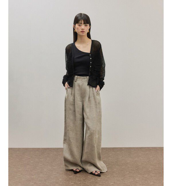 ADAM ET ROPE'「バックストラップフラットサンダル」|サンダル|