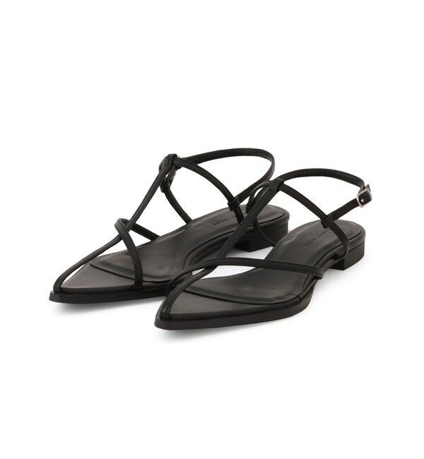 ADAM ET ROPE'「バックストラップフラットサンダル」|サンダル|