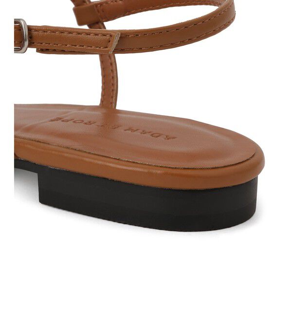 ADAM ET ROPE'「バックストラップフラットサンダル」|サンダル|