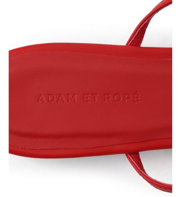 ADAM ET ROPE'「バックストラップフラットサンダル」|サンダル|