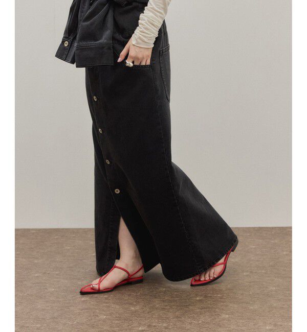 ADAM ET ROPE'「バックストラップフラットサンダル」|サンダル|