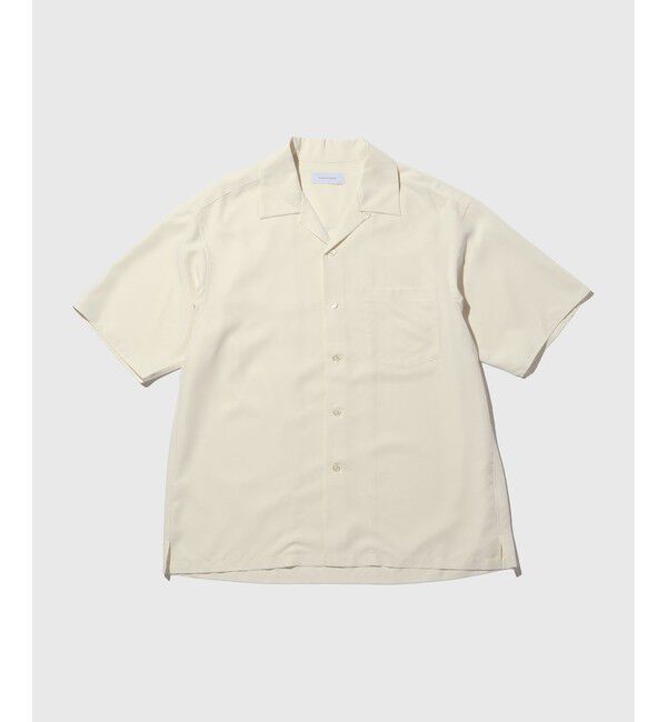 ADAM ET ROPE'「	スエードタッチレーヨン オープンカラー ハーフスリーブ シャツ」|シャツ・ブラウス|キナリ(16)