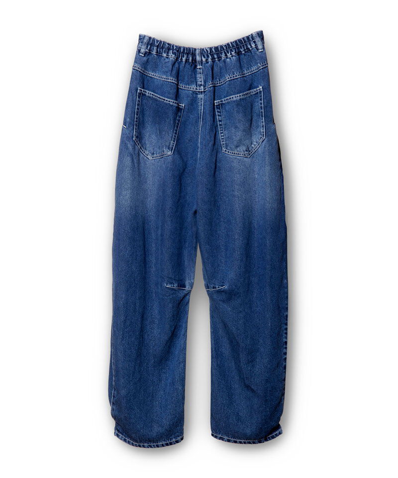  「セルロースデニムタックパンツ」|デニム|