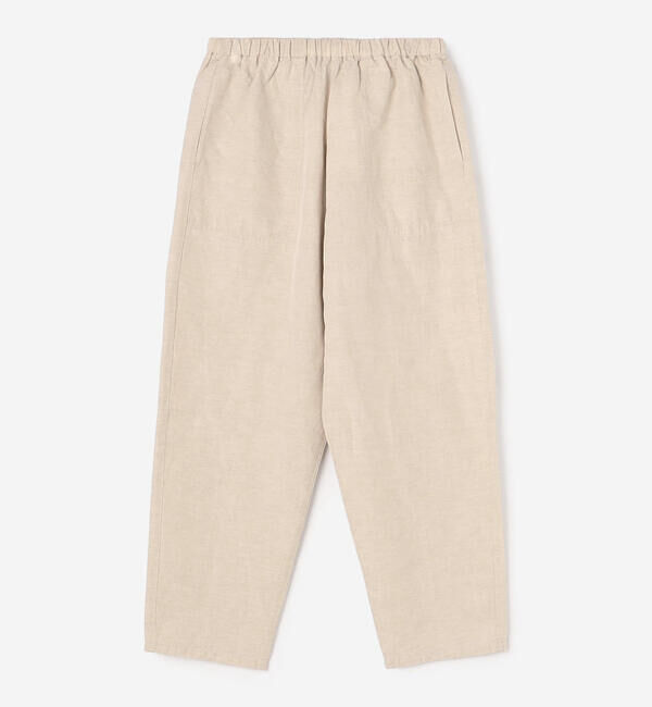 DANTON「DANTON | コットンリネン イージーパンツ WOMEN」|チノ|ECRU