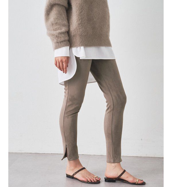  「レギンスZIPパンツ」|チノ|
