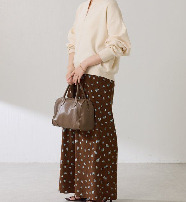  「小花柄マーメイドスカート」|スカート|