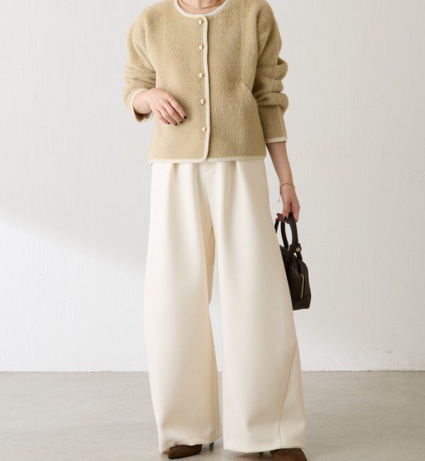  「裾切替ダンボールパンツ」|チノ|