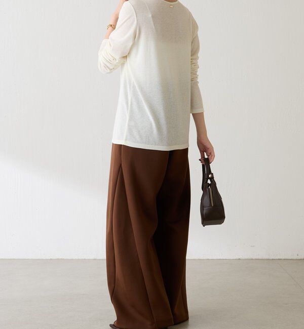  「裾切替ダンボールパンツ」|チノ|