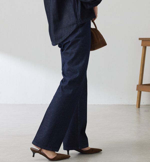  「Q.anosストレートデニム」|デニム|