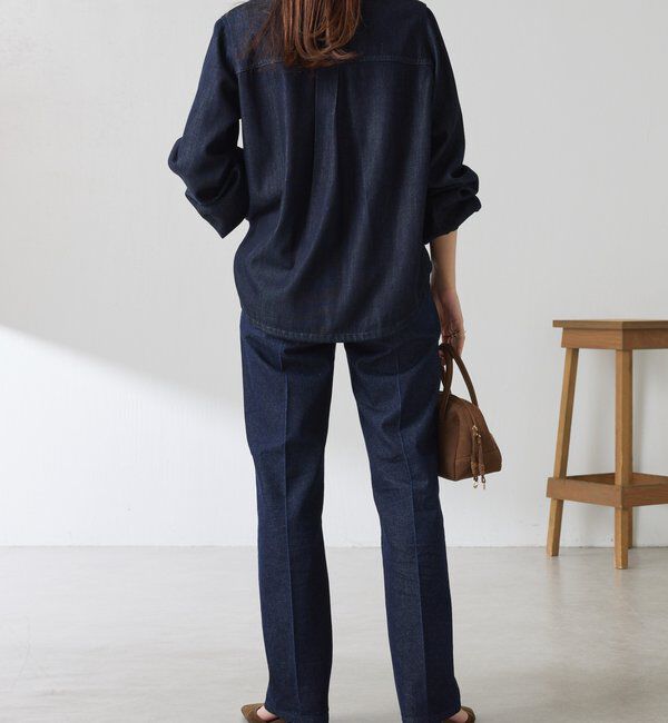  「Q.anosストレートデニム」|デニム|