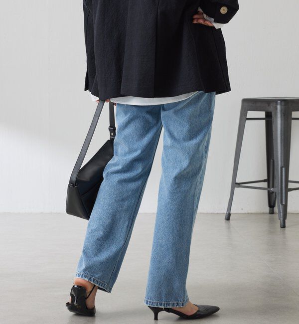  「Q.anosストレートデニム」|デニム|
