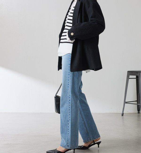  「Q.anosストレートデニム」|デニム|