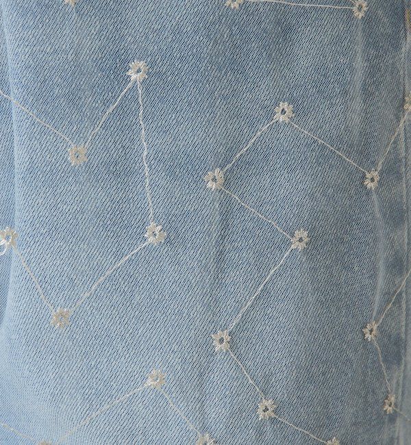  「チュール刺繍ワンピース」|ワンピース|