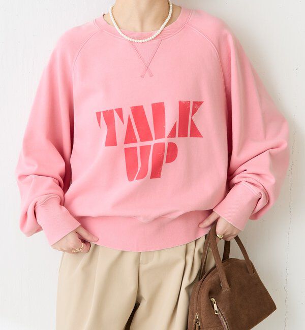  「TALK UPスウェット」|Tシャツ・カットソー|