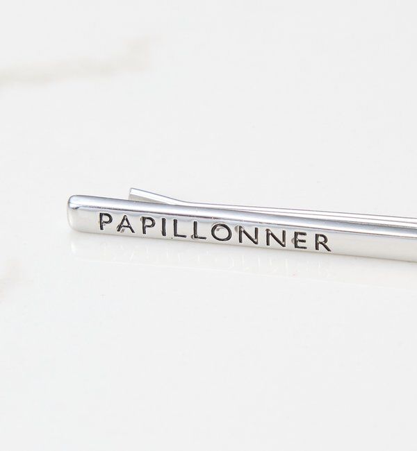  「【PAPILLONNER/パピヨネ】メタルロゴ入りヘアピンセット」|リング|