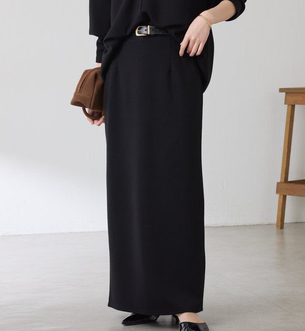  「ポンチIラインスカート」|スカート|