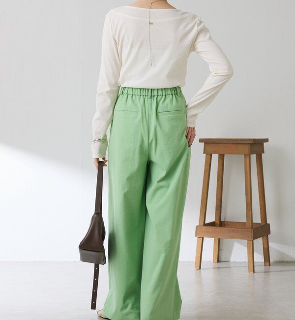  「シェルタリング3タックパンツ」|チノ|