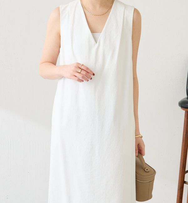  「シェルタリングIラインワンピース」|ワンピース|