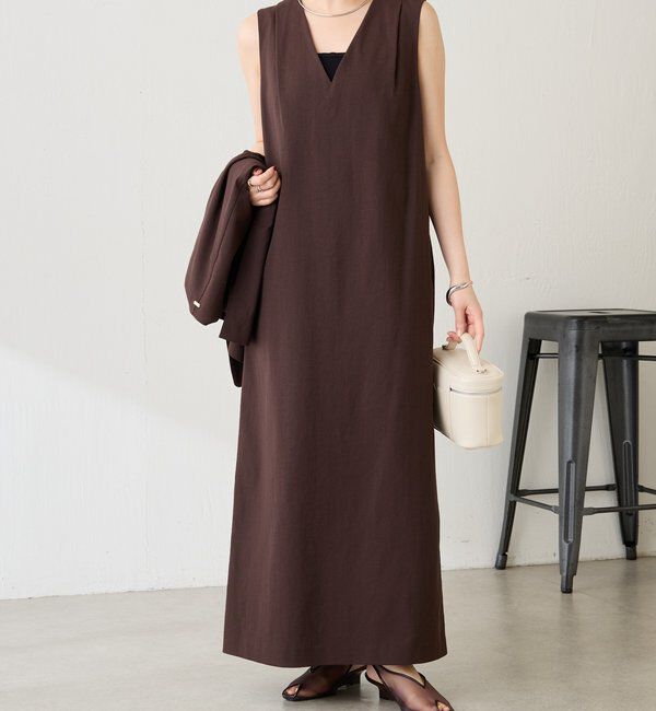  「シェルタリングIラインワンピース」|ワンピース|