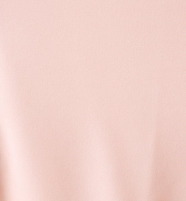  「袖シアー切替ジョーゼットロンT」|Tシャツ・カットソー|