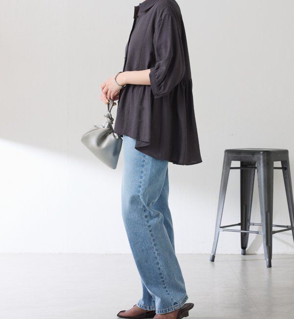  「切替フレアシアーシャツ」|シャツ・ブラウス|