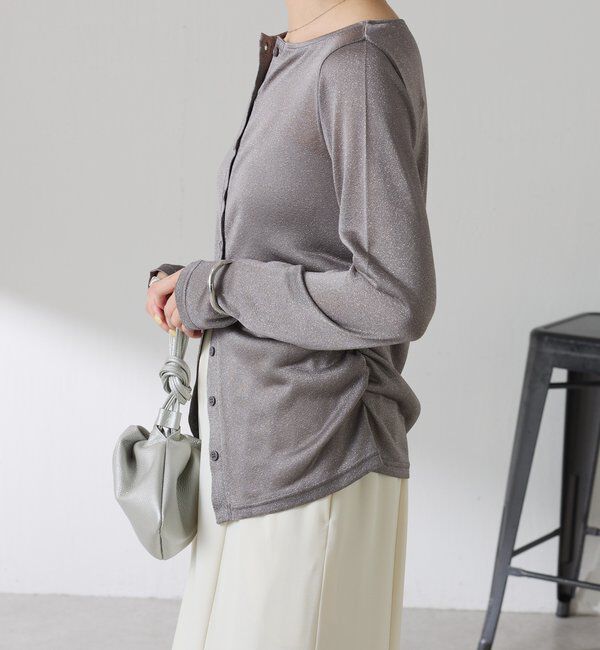  「サイドギャザーカーディガン」|Tシャツ・カットソー|