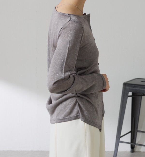  「サイドギャザーカーディガン」|Tシャツ・カットソー|