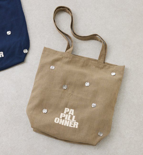  「【PAPILLONNER/パピヨネ】メタルサブトートバッグ」|トートバッグ|ベージュ