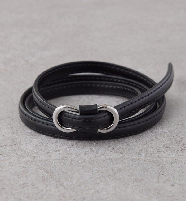  「【PAPILLONNER/パピヨネ】ノンホールレザーベルト」|ベルト|