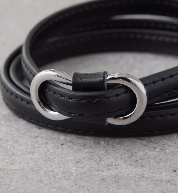  「【PAPILLONNER/パピヨネ】ノンホールレザーベルト」|ベルト|