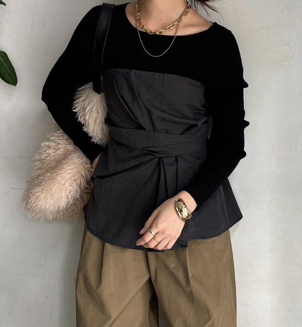  「アシメタックビスチェ」|シャツ・ブラウス|