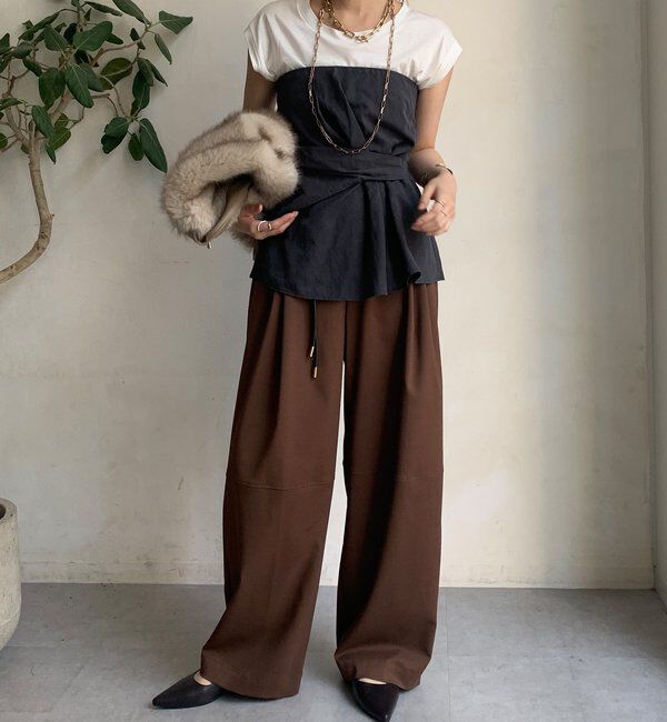  「アシメタックビスチェ」|シャツ・ブラウス|