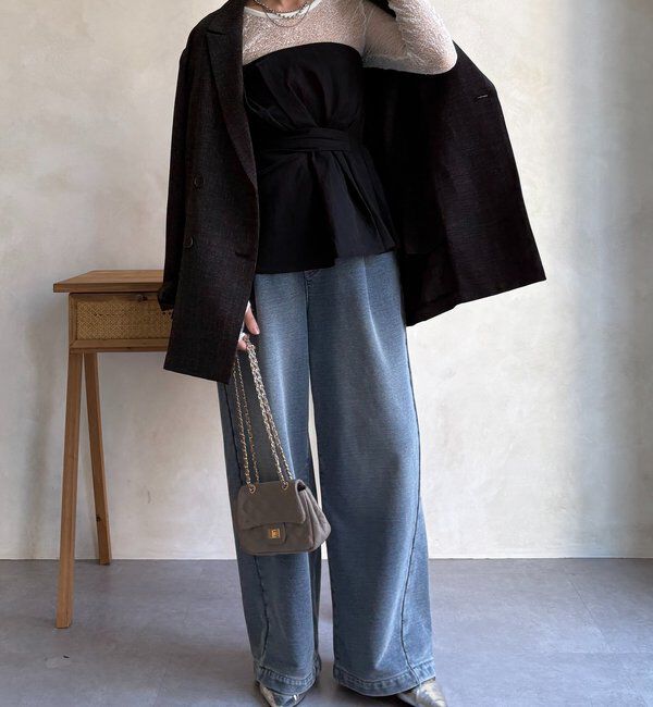  「アシメタックビスチェ」|シャツ・ブラウス|