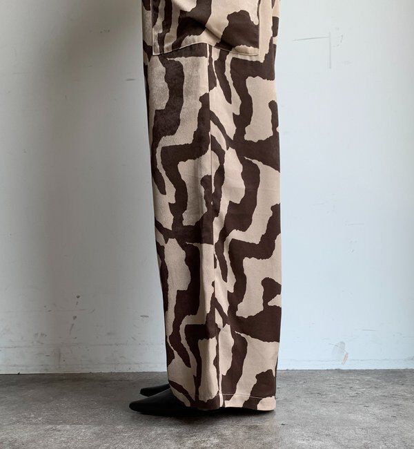  「【WEB限定】アニマル柄カーゴパンツ」|チノ|