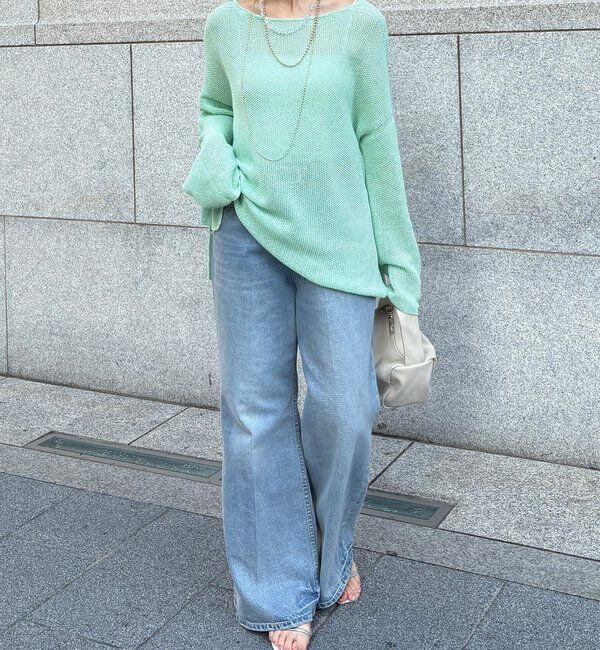  「ルーズフレアデニム」|デニム|