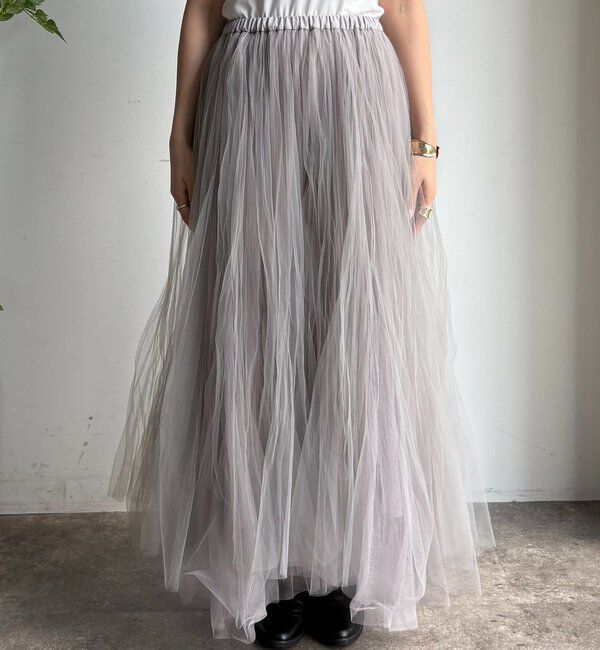  「ダブルチュールスカート」|スカート|