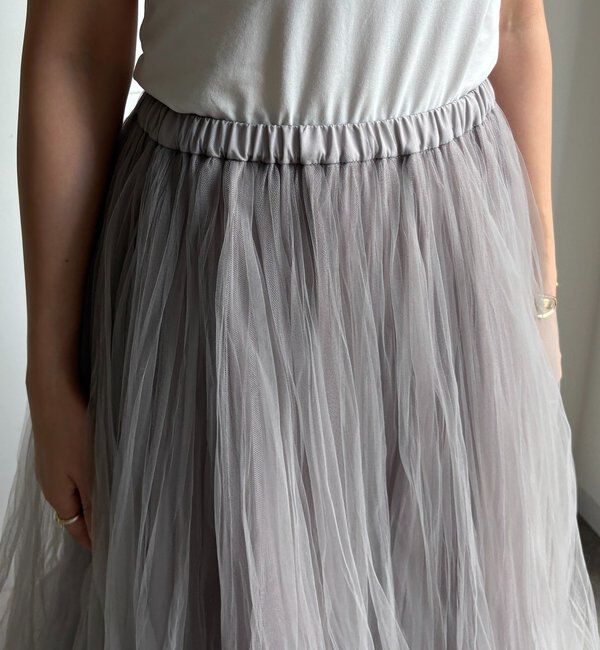  「ダブルチュールスカート」|スカート|