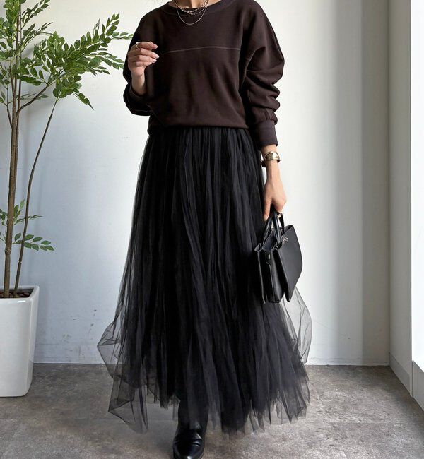  「ダブルチュールスカート」|スカート|
