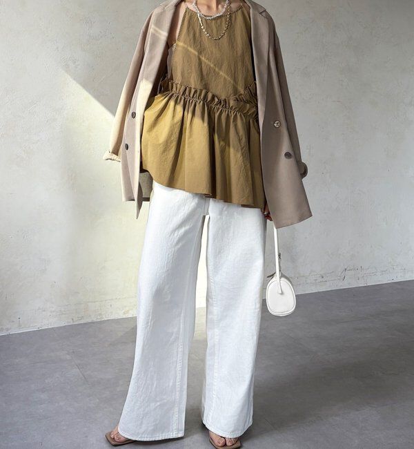  「【WEB限定】アシメティアードキャミ」|シャツ・ブラウス|