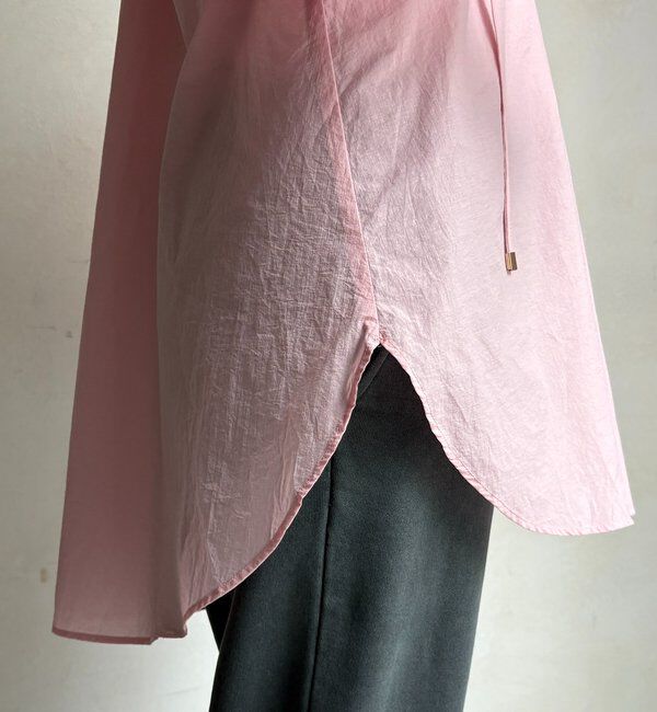  「シャーリングカフチュニックブラウス」|シャツ・ブラウス|