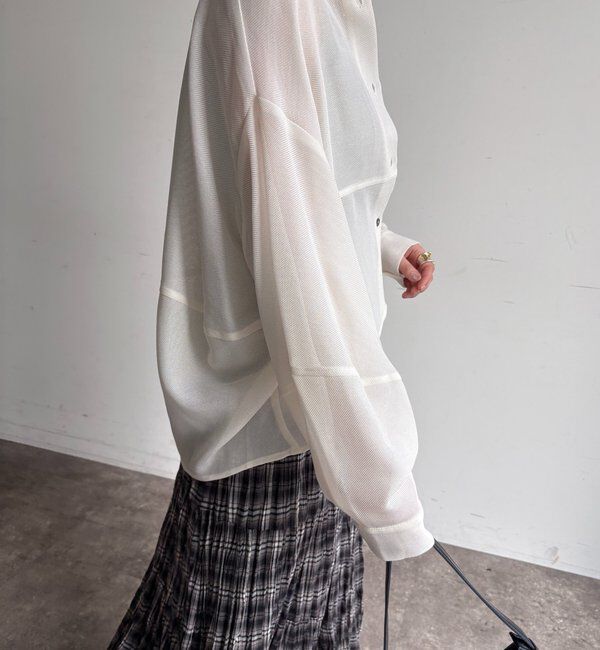  「メッシュシャツ」|シャツ・ブラウス|