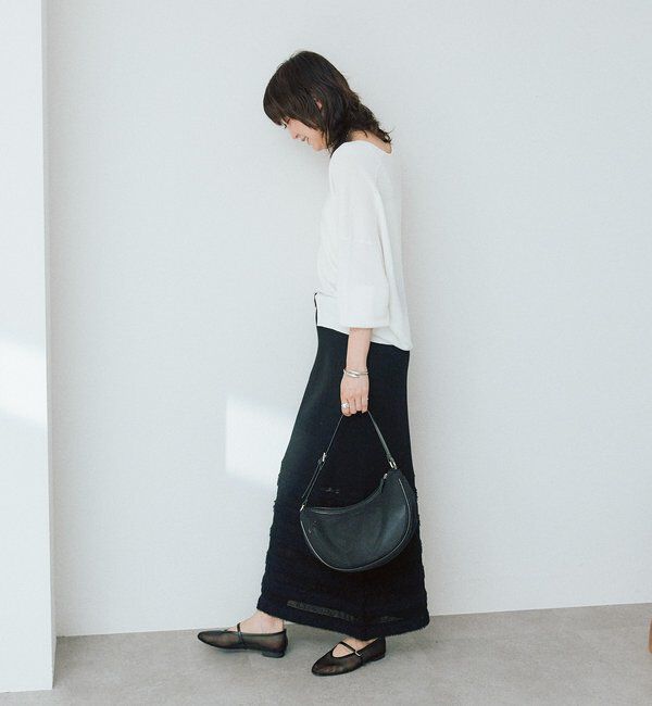  「【華やかな煌めき】ペーパースパングルニット」|ニット・セーター|