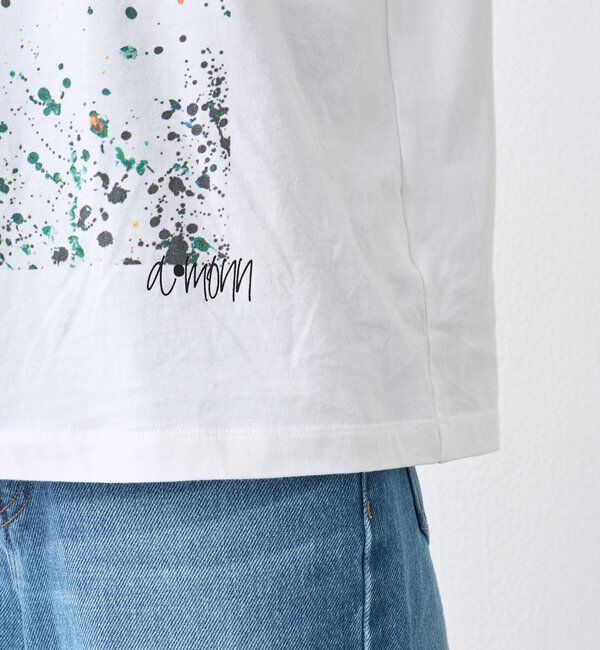  「【A・MONN(アモン)】color dot Tee」|Tシャツ・カットソー|