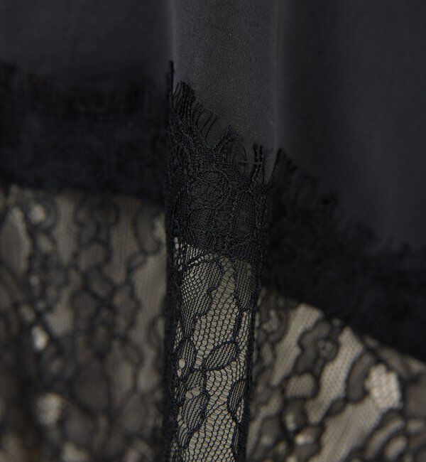  「【＋1で新鮮コーデ】レースキャミチュニック」|シャツ・ブラウス|